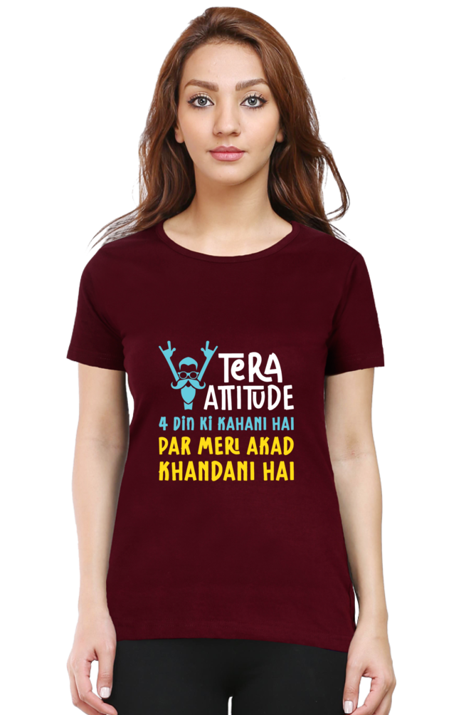 Akad Khandani Hai - Women's T-Shirt
