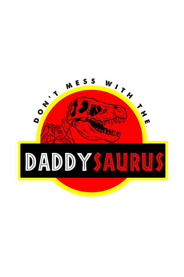 DaddySaurus - Men's T-shirt