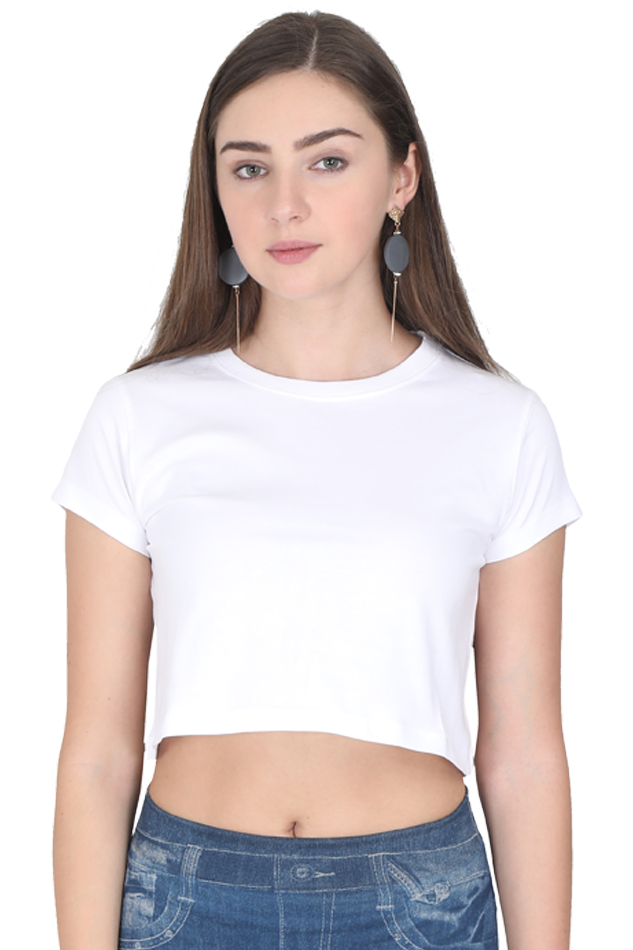 Women's Plain Crop Top