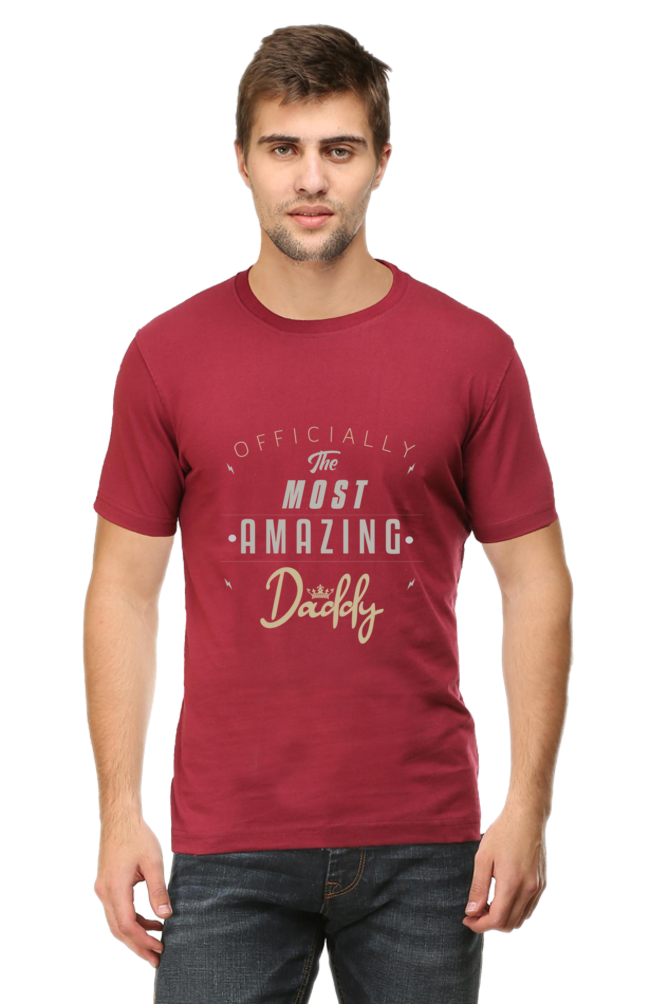 Officially The Most Amazing Daddy - Men's T-Shirt