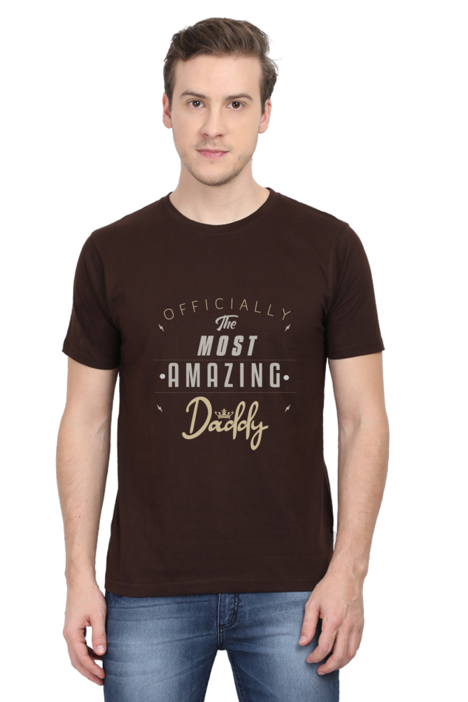Officially The Most Amazing Daddy - Men's T-Shirt