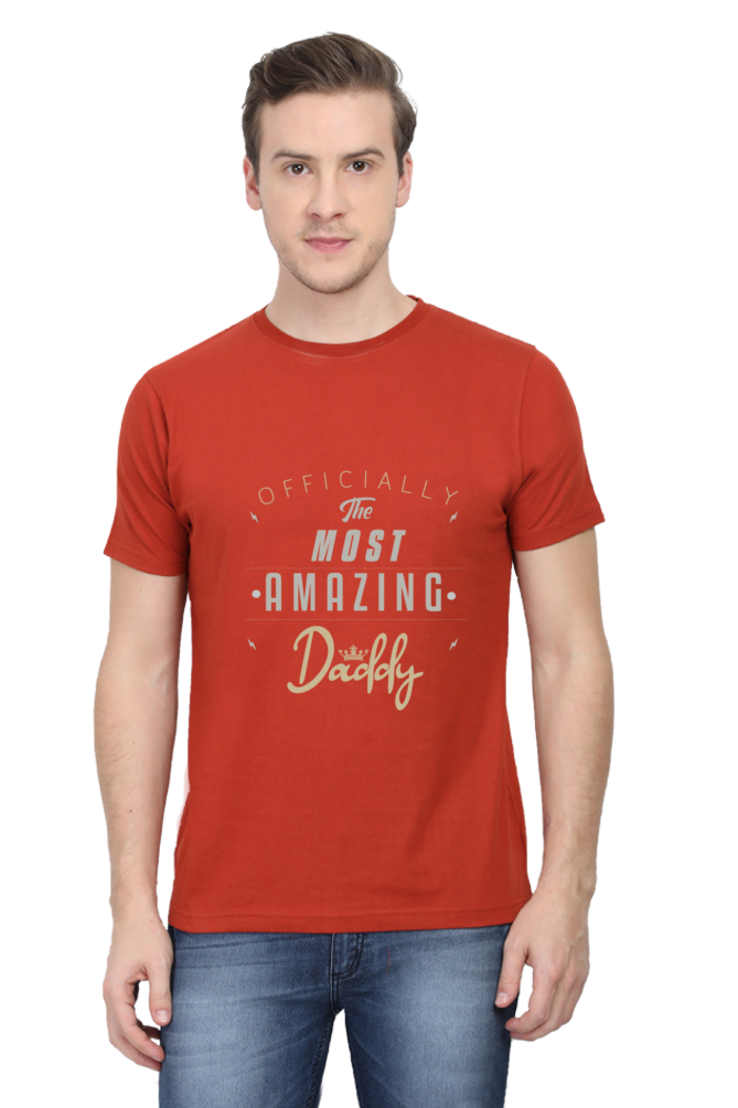 Officially The Most Amazing Daddy - Men's T-Shirt