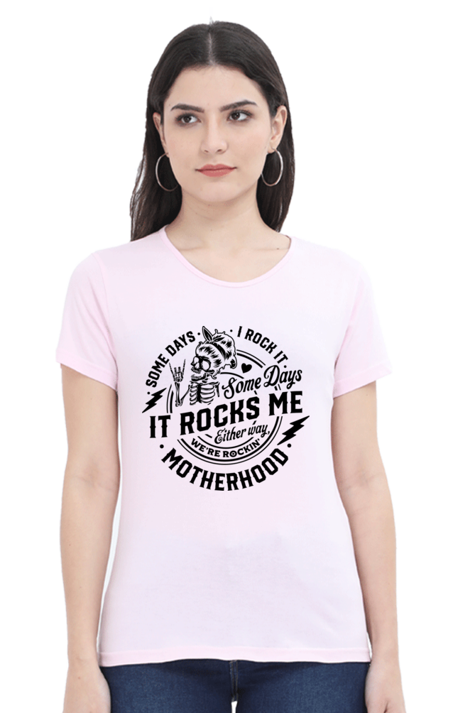 Motherhood Rocks - Women's T-shirt