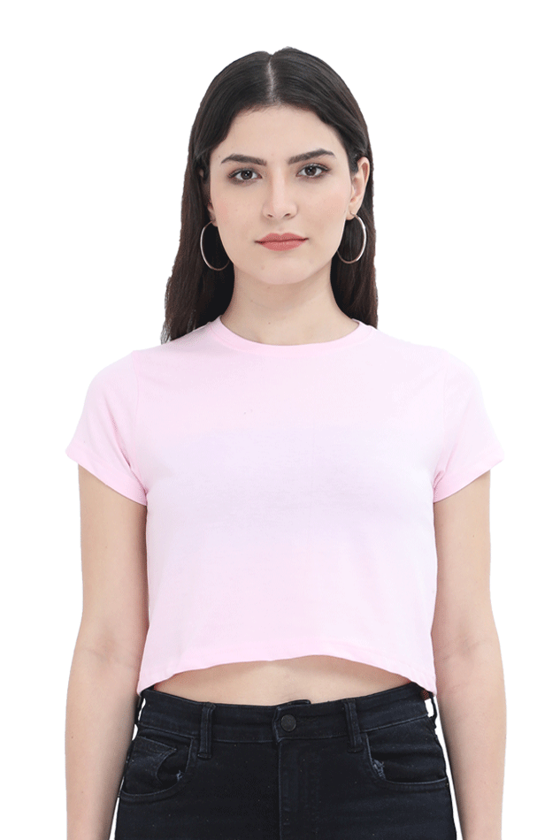 Women's Plain Crop Top