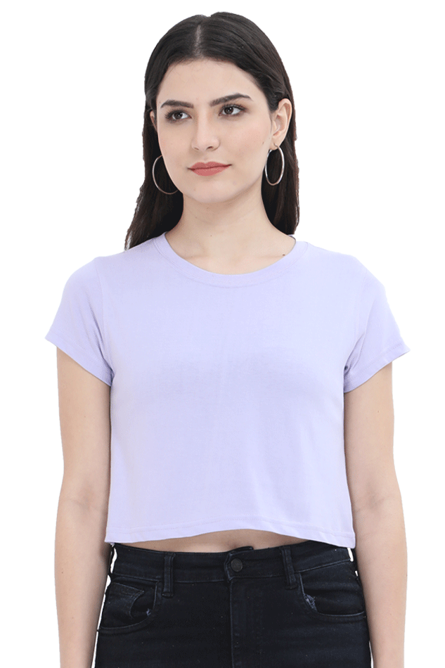 Women's Plain Crop Top