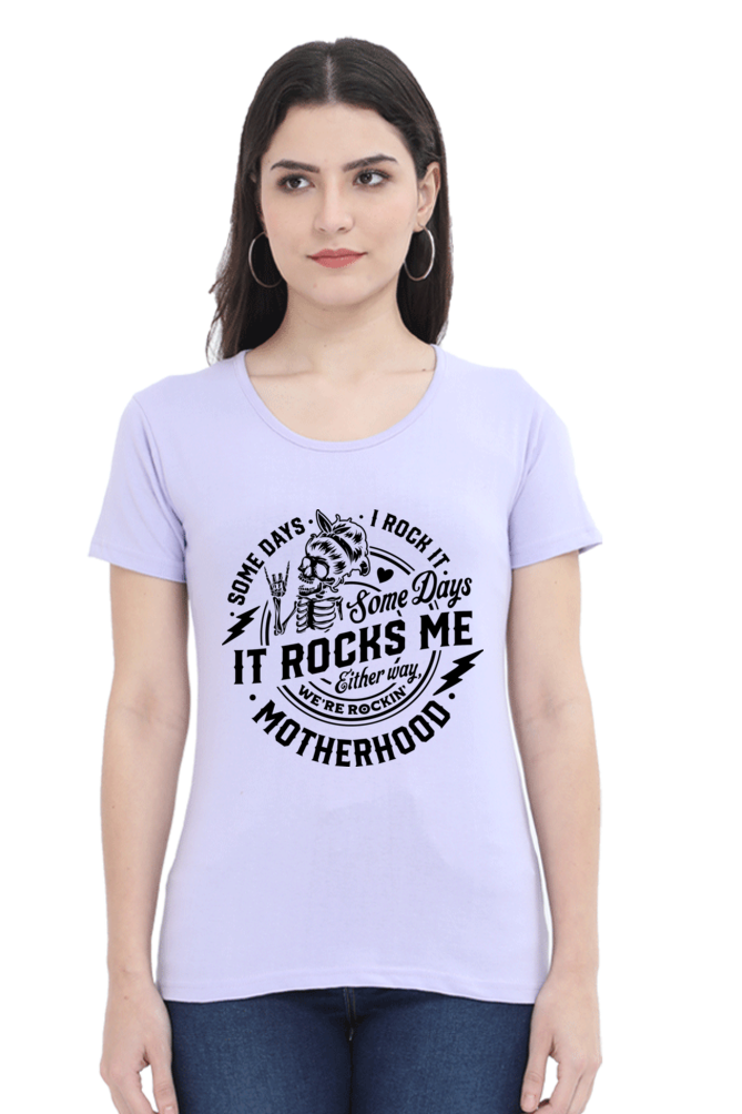 Motherhood Rocks - Women's T-shirt