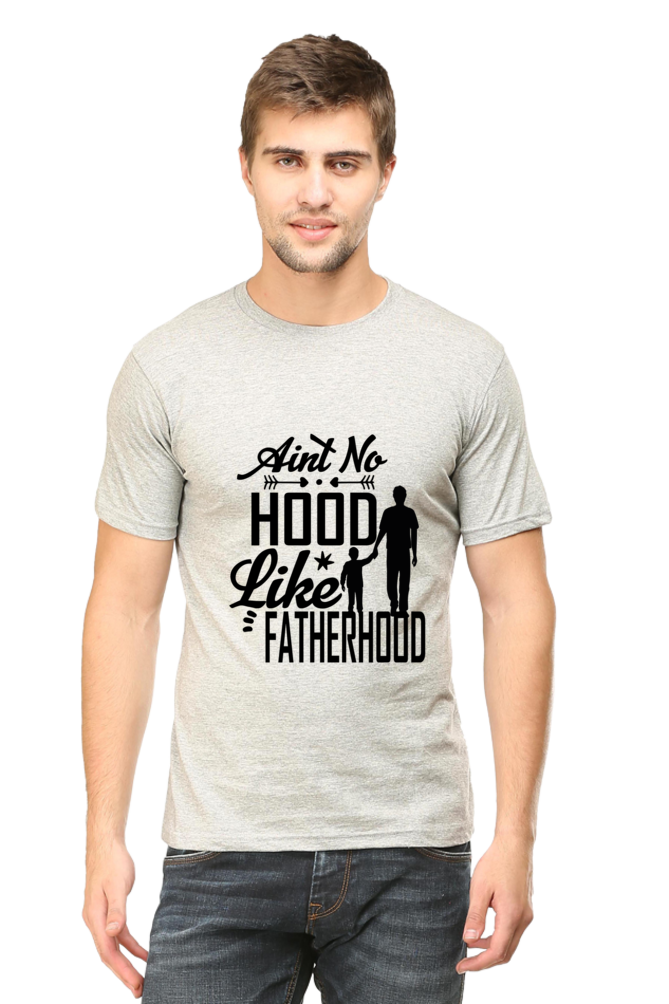 Aint No Hood Like Fatherhood - Men's T-shirt