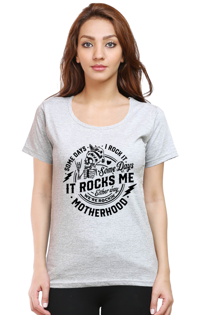 Motherhood Rocks - Women's T-shirt