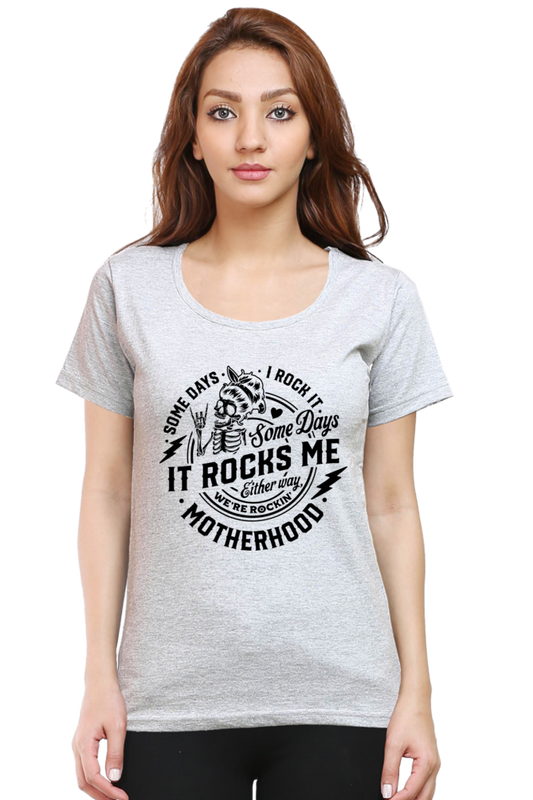 Motherhood Rocks - Women's T-shirt