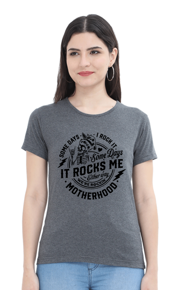 Motherhood Rocks - Women's T-shirt