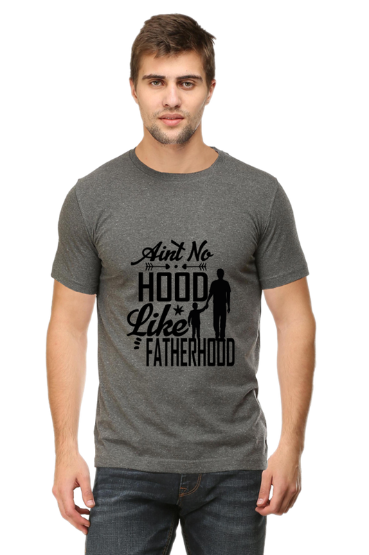 Aint No Hood Like Fatherhood - Men's T-shirt