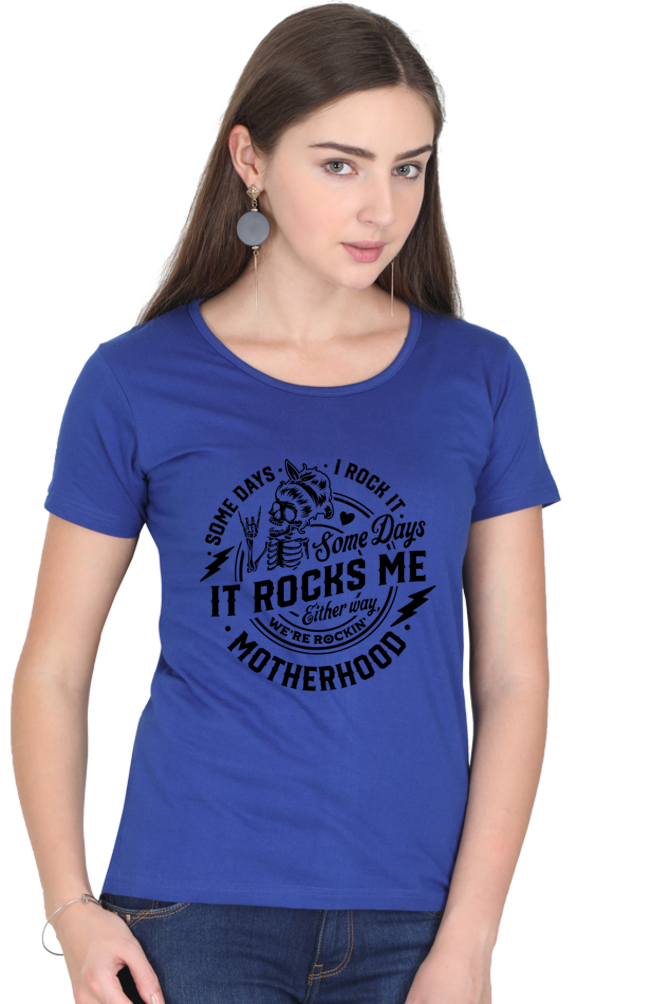 Motherhood Rocks - Women's T-shirt